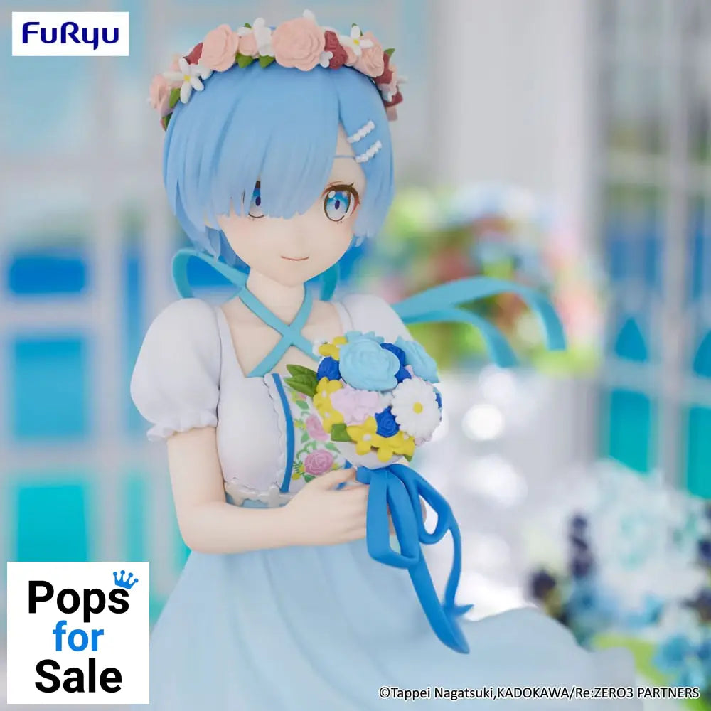 Re:Zero Starting Life in Another World Trio-Try-iT PVC Statue Rem Bridesmaid 21 cm