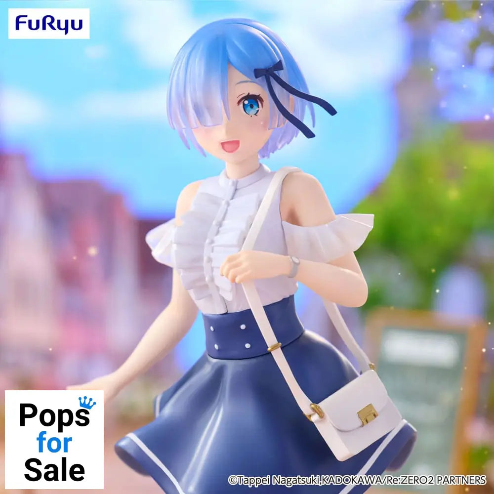 Re:Zero Starting Life in Another World Trio-Try-iT PVC Statue Rem Date Plan Ver. 21 cm