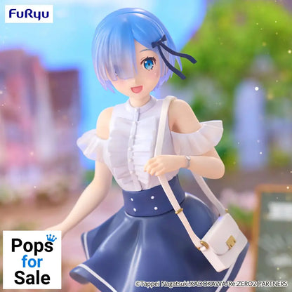 Re:Zero Starting Life in Another World Trio-Try-iT PVC Statue Rem Date Plan Ver. 21 cm Statues