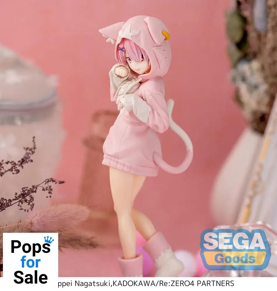 Re:Zero Starting Life in Another World XStellar PVC Statue Ram Mofumofu Pack 22 cm