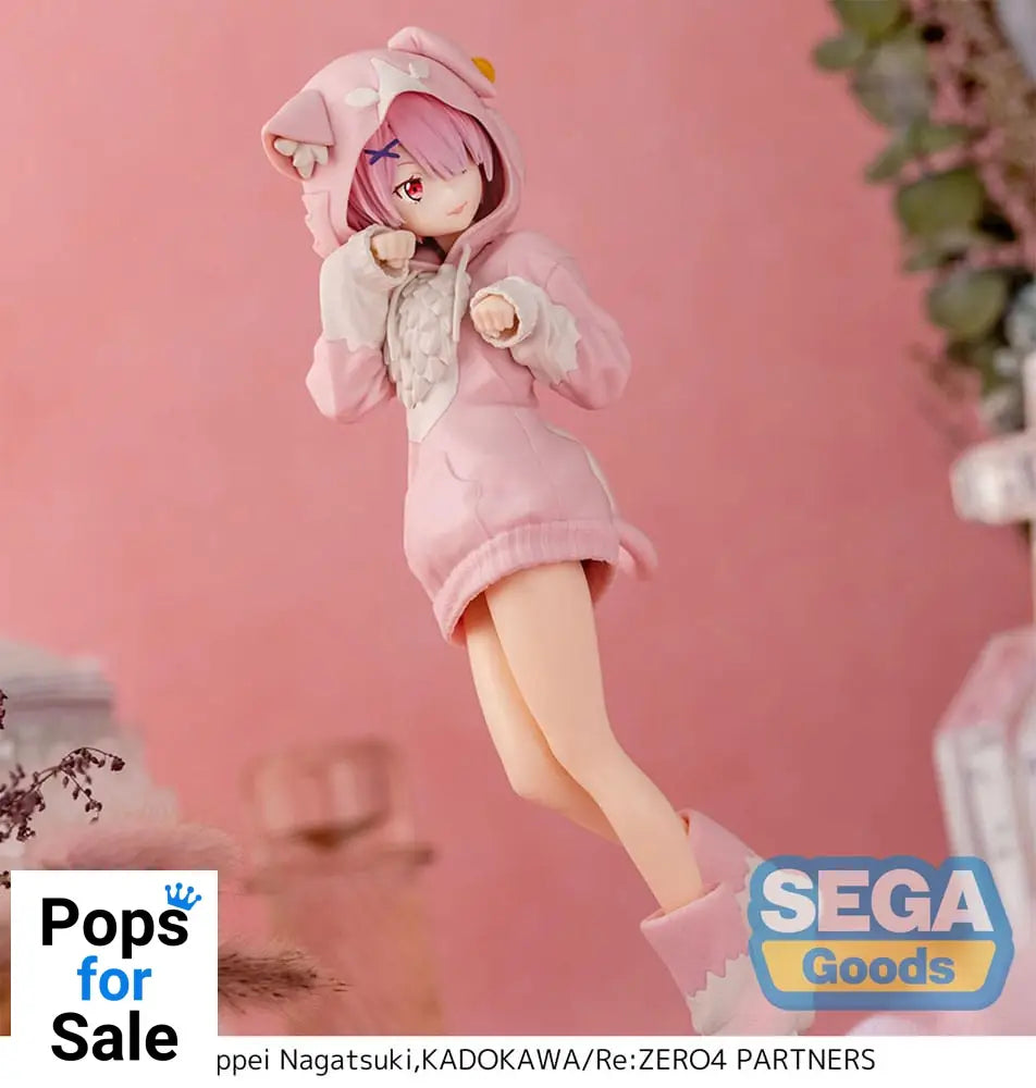 Re:Zero Starting Life in Another World XStellar PVC Statue Ram Mofumofu Pack 22 cm
