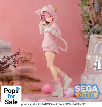 Re:Zero Starting Life in Another World XStellar PVC Statue Ram Mofumofu Pack 22 cm