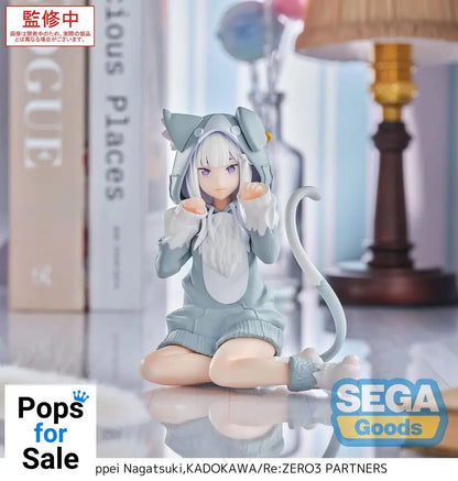 Re:Zero Starting Life in Another World Yumemirize PVC Statue Emilia Mofumofu Pack 11 cm