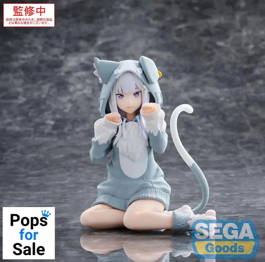 Re:Zero Starting Life in Another World Yumemirize PVC Statue Emilia Mofumofu Pack 11 cm Statues