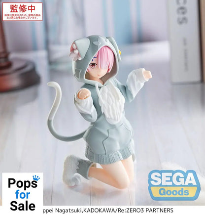Re:Zero Starting Life in Another World Yumemirize PVC Statue Ram Mofumofu Pack 11 cm Statues