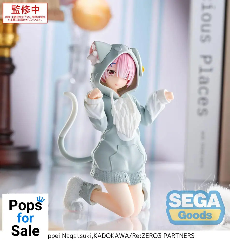 Re:Zero Starting Life in Another World Yumemirize PVC Statue Ram Mofumofu Pack 11 cm