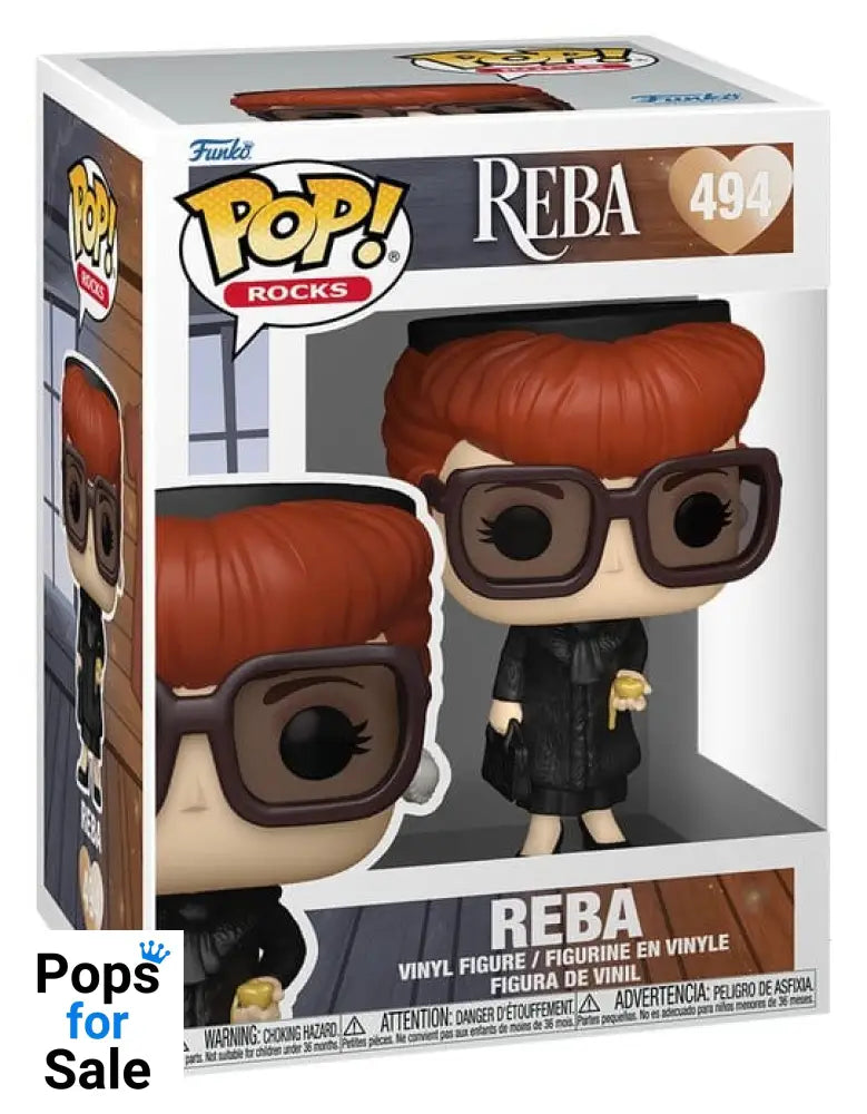 Reba McEntire POP! Rocks Vinyl Figure Fancy 9 cm