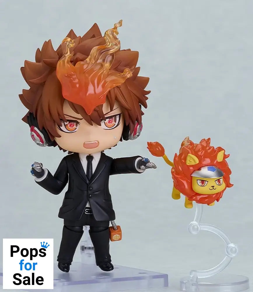 Reborn! Series Nendoroid Action Figure Tsunayoshi Sawada: Black Suit Ver. 11 cm