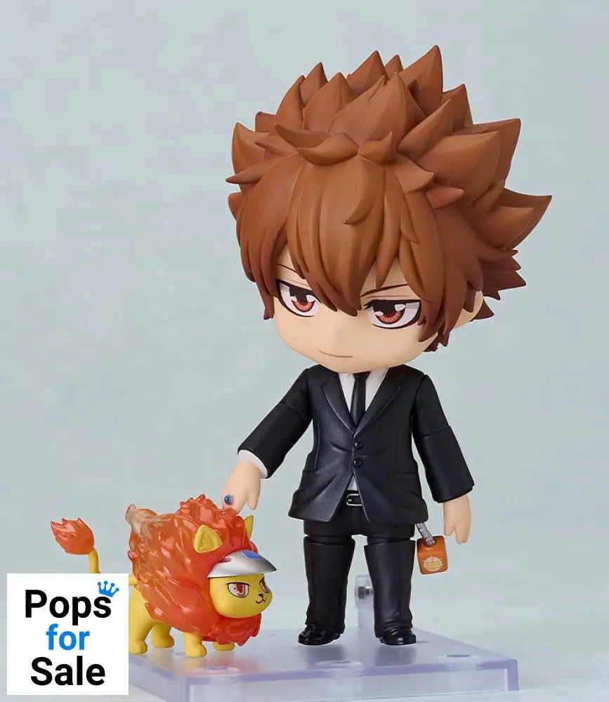 Reborn! Series Nendoroid Action Figure Tsunayoshi Sawada: Black Suit Ver. 11 cm