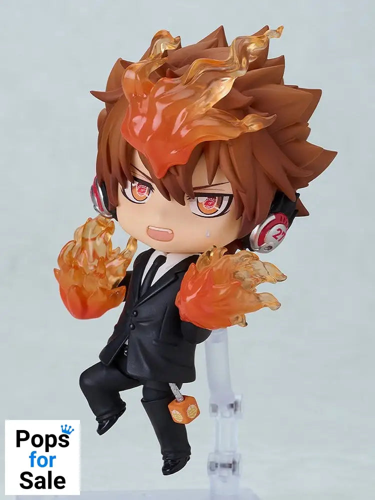 Reborn! Series Nendoroid Action Figure Tsunayoshi Sawada: Black Suit Ver. 11 cm