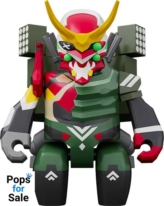 Rebuild of Evangelion Brickroid Action Figure Evangelion Production Model-New 02 a 5 cm