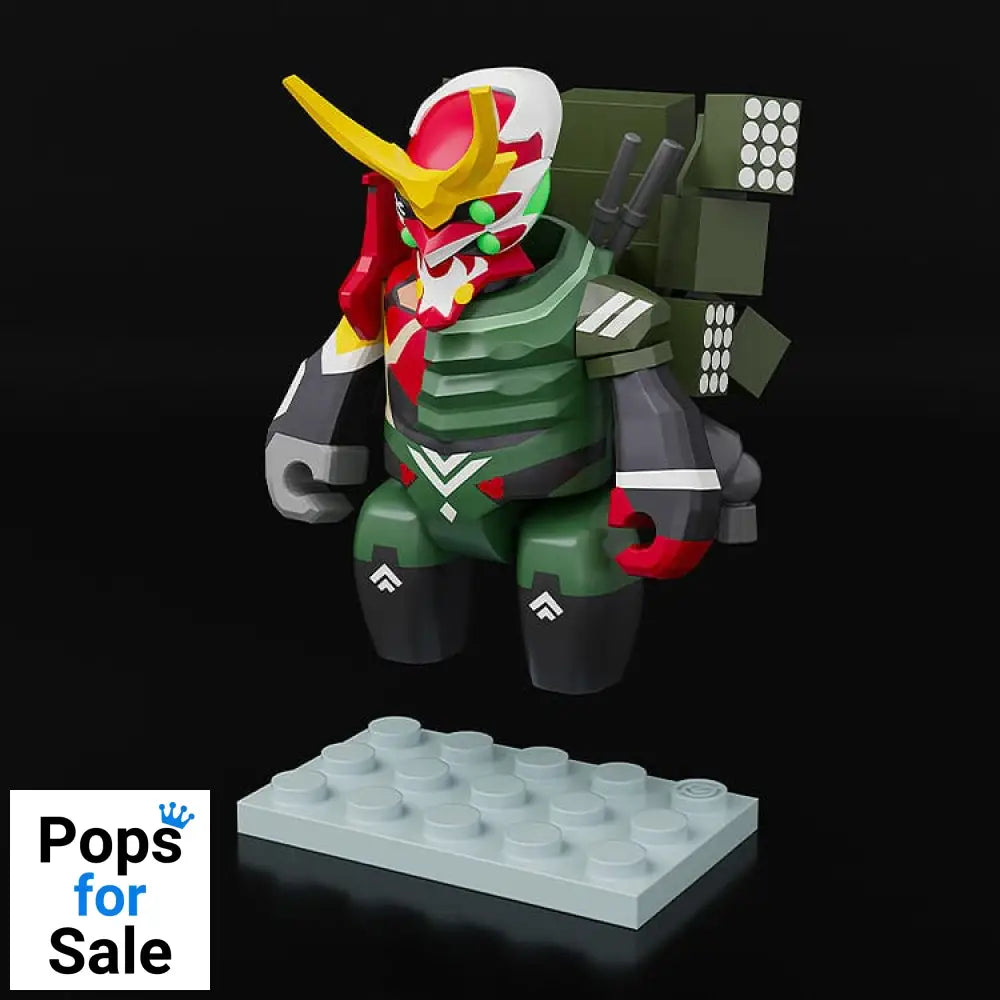 Rebuild of Evangelion Brickroid Action Figure Evangelion Production Model-New 02 a 5 cm