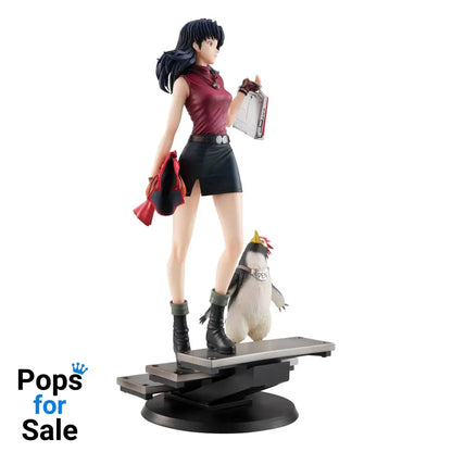 Rebuild of Evangelion Gals PVC Statue Misato Katsuragi & Pen Pen 25 cm