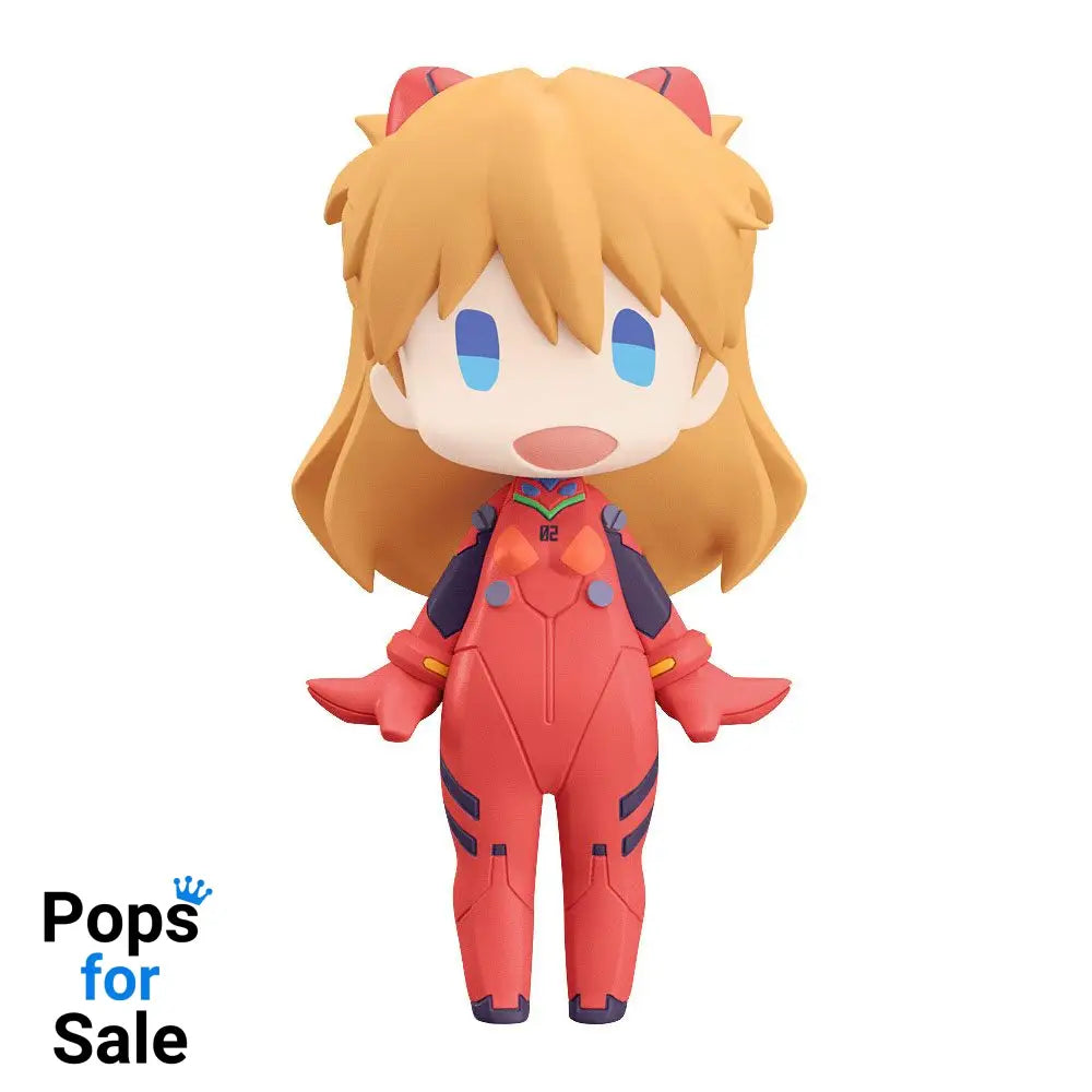 Rebuild of Evangelion HELLO! GOOD SMILE Action Figure Asuka Shikinami Langley 10 cm