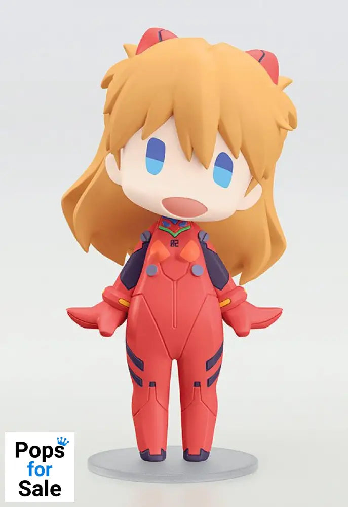 Rebuild of Evangelion HELLO! GOOD SMILE Action Figure Asuka Shikinami Langley 10 cm