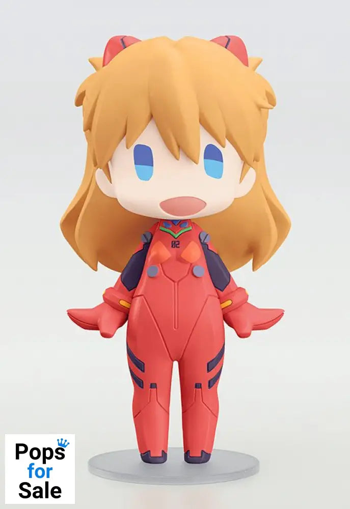 Rebuild of Evangelion HELLO! GOOD SMILE Action Figure Asuka Shikinami Langley 10 cm