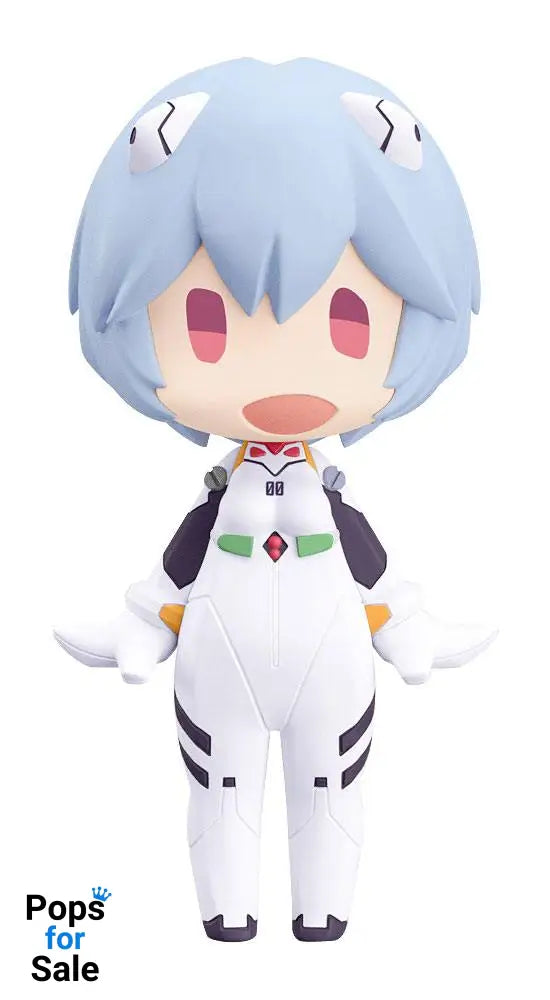 Rebuild of Evangelion HELLO! GOOD SMILE Action Figure Rei Ayanami 10 cm