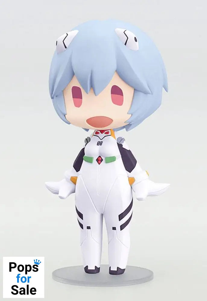 Rebuild of Evangelion HELLO! GOOD SMILE Action Figure Rei Ayanami 10 cm