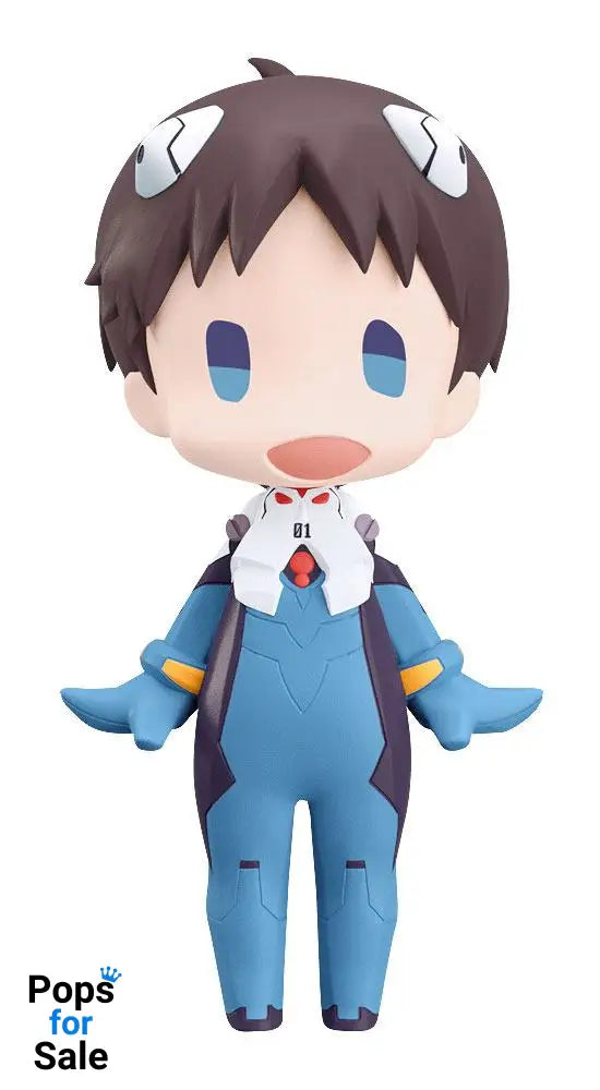 Rebuild of Evangelion HELLO! GOOD SMILE Action Figure Shinji Ikari 10 cm