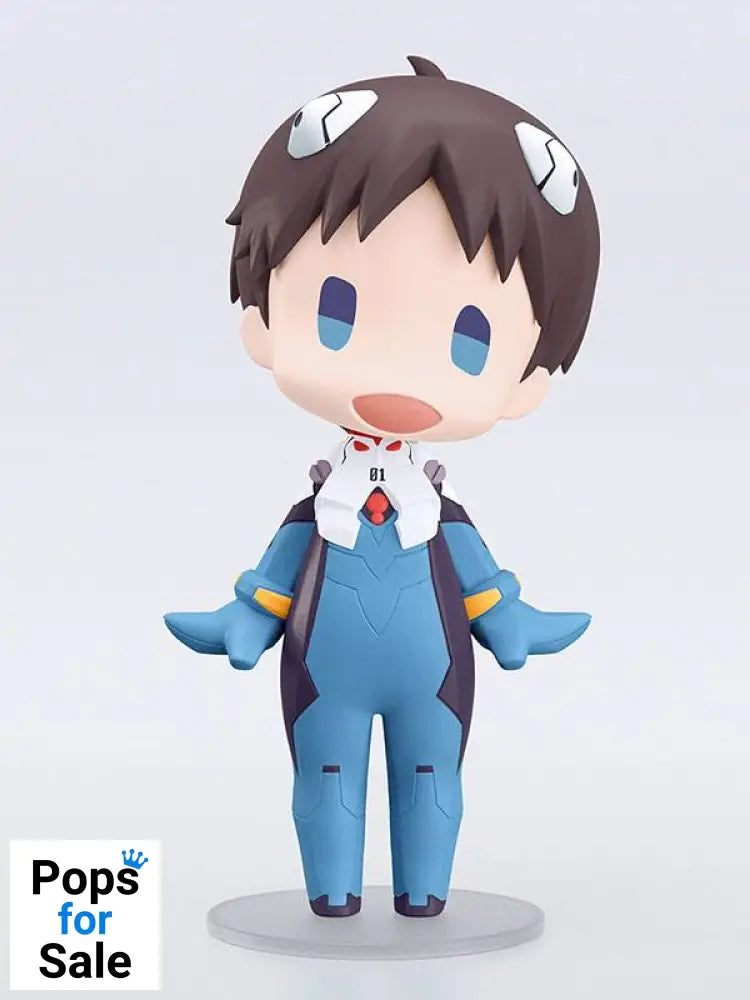Rebuild of Evangelion HELLO! GOOD SMILE Action Figure Shinji Ikari 10 cm