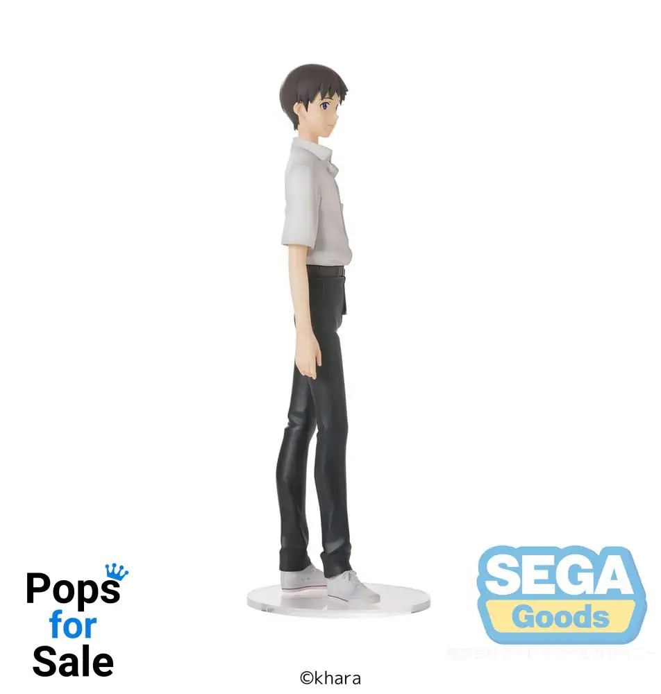 Rebuild of Evangelion High Premium PVC Statue Shinji Ikari Uniform Ver. Evangelion: New Theatrical Edition 22 cm