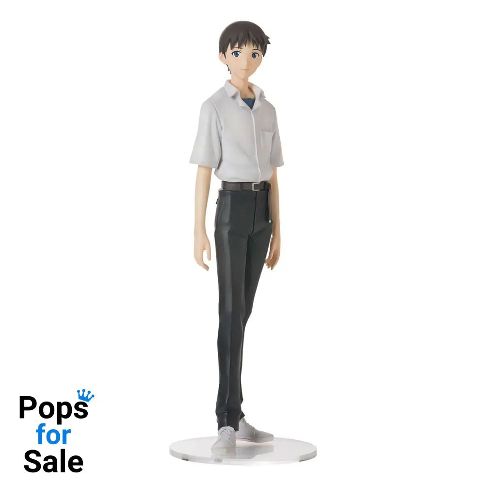 Rebuild of Evangelion High Premium PVC Statue Shinji Ikari Uniform Ver. Evangelion: New Theatrical Edition 22 cm