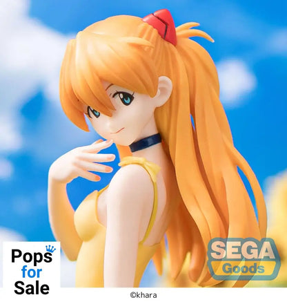 Rebuild of Evangelion Luminasta PVC Statue Asuka Summer Dress Ver. 2 24 cm