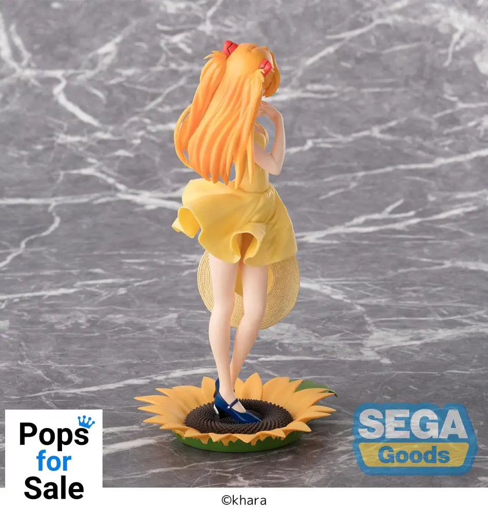 Rebuild of Evangelion Luminasta PVC Statue Asuka Summer Dress Ver. 2 24 cm Statues