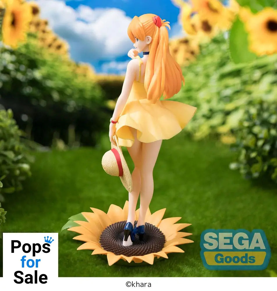 Rebuild of Evangelion Luminasta PVC Statue Asuka Summer Dress Ver. 2 24 cm