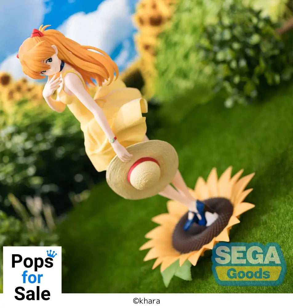 Rebuild of Evangelion Luminasta PVC Statue Asuka Summer Dress Ver. 2 24 cm