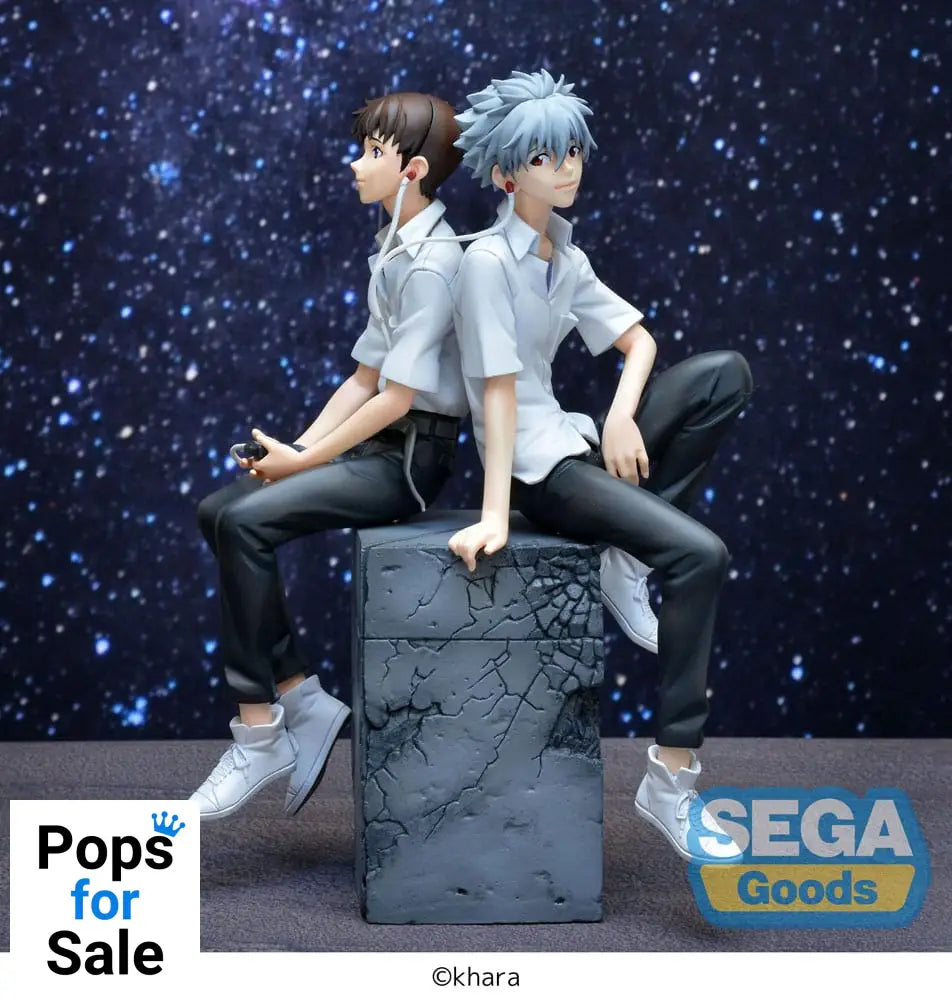 Rebuild of Evangelion Luminasta PVC Statue Shinji & Kaworu Evangelion: New Theatrical Edition Kaworu Ver. 17 cm