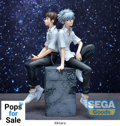 Rebuild of Evangelion Luminasta PVC Statue Shinji & Kaworu Evangelion: New Theatrical Edition Kaworu Ver. 17 cm