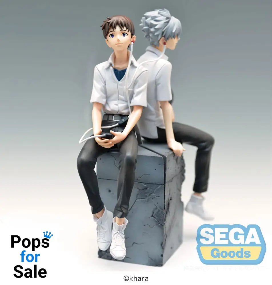 Rebuild of Evangelion Luminasta PVC Statue Shinji & Kaworu Evangelion: New Theatrical Edition Shinji Ver. 17 cm