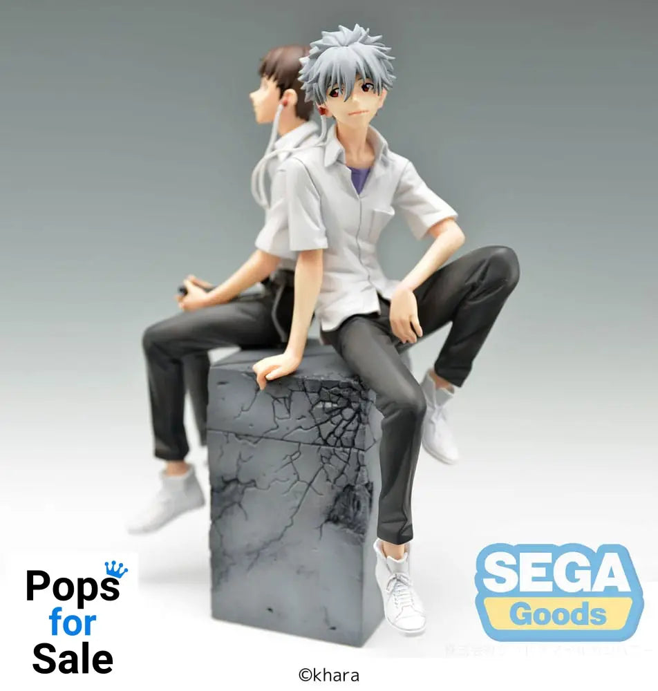 Rebuild of Evangelion Luminasta PVC Statue Shinji & Kaworu Evangelion: New Theatrical Edition Kaworu Ver. 17 cm Statues