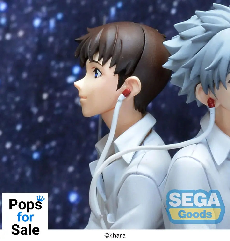 Rebuild of Evangelion Luminasta PVC Statue Shinji & Kaworu Evangelion: New Theatrical Edition Shinji Ver. 17 cm