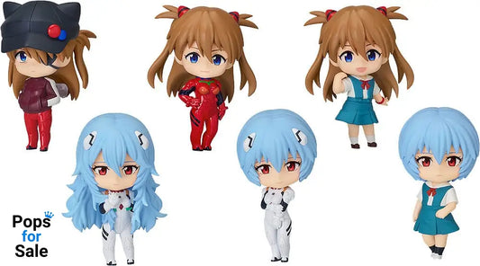 Rebuild of Evangelion Nendoroid Action Figure Surprise Collection Assortment (6) 7 cm