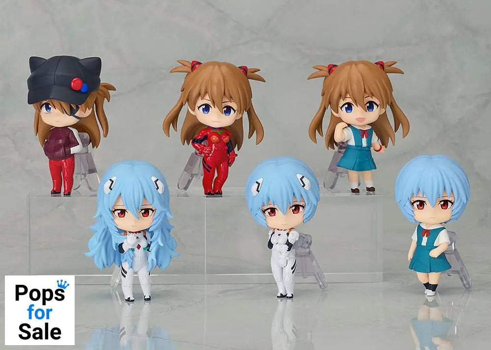 Rebuild of Evangelion Nendoroid Action Figure Surprise Collection Assortment (6) 7 cm