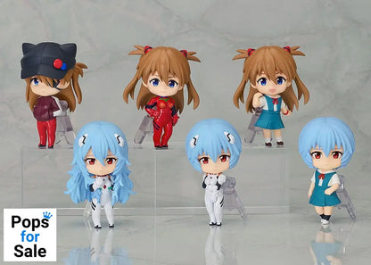 Rebuild of Evangelion Nendoroid Action Figure Surprise Collection Assortment (6) 7 cm