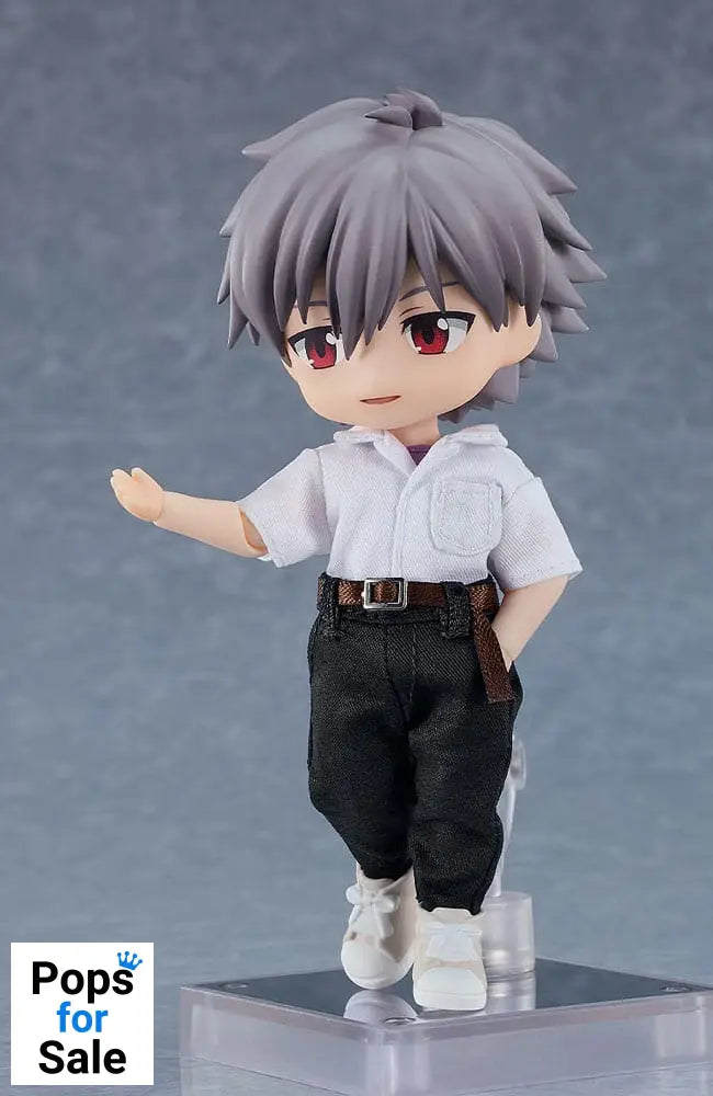 Rebuild of Evangelion Nendoroid Doll Action Figure Kaworu Nagisa 14 cm