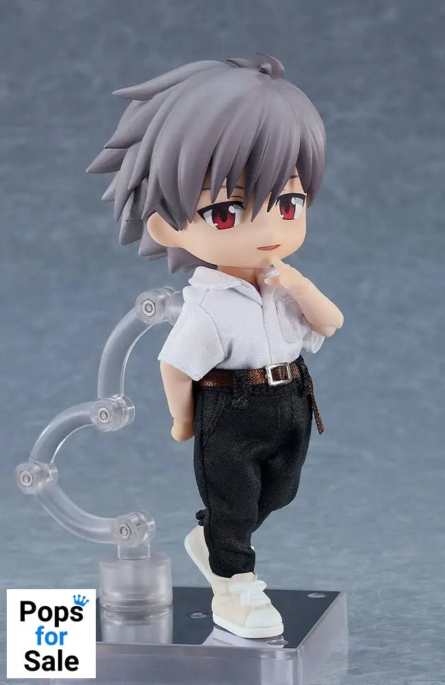 Rebuild of Evangelion Nendoroid Doll Action Figure Kaworu Nagisa 14 cm