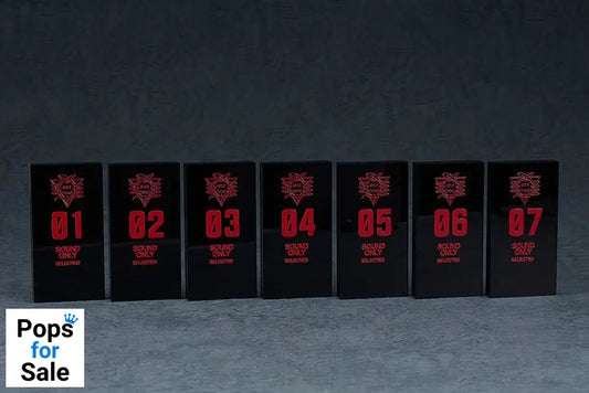 Rebuild of Evangelion Nendoroid More Accessory Set SEELE Acrylic Stand Case (10)