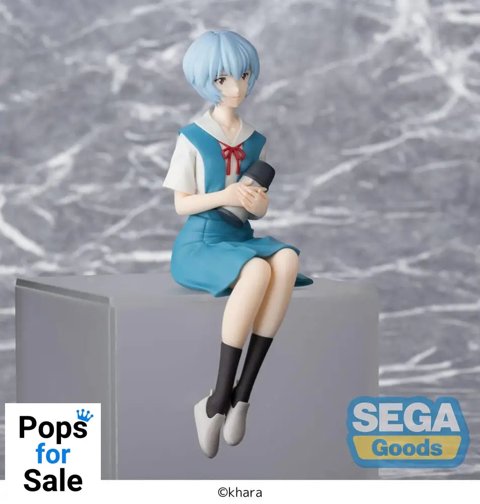 Rebuild of Evangelion PM Perching PVC Statue Rei Ayanami Evangelion New Theatrical Edition 14 cm