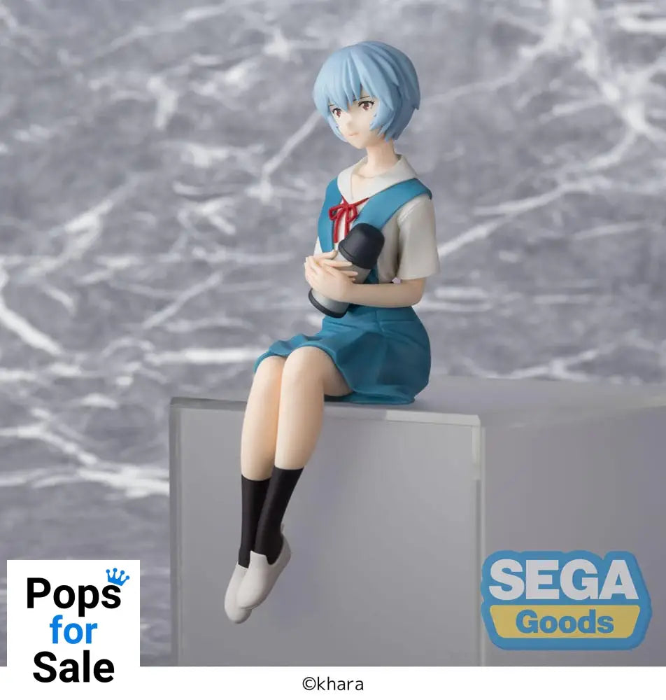 Rebuild of Evangelion PM Perching PVC Statue Rei Ayanami Evangelion New Theatrical Edition 14 cm