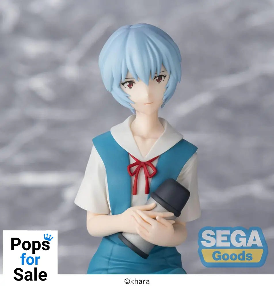 Rebuild of Evangelion PM Perching PVC Statue Rei Ayanami Evangelion New Theatrical Edition 14 cm
