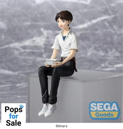 Rebuild of Evangelion PM Perching PVC Statue Shinji Ikari Evangelion New Theatrical Edition 14 cm