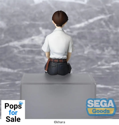 Rebuild of Evangelion PM Perching PVC Statue Shinji Ikari Evangelion New Theatrical Edition 14 cm