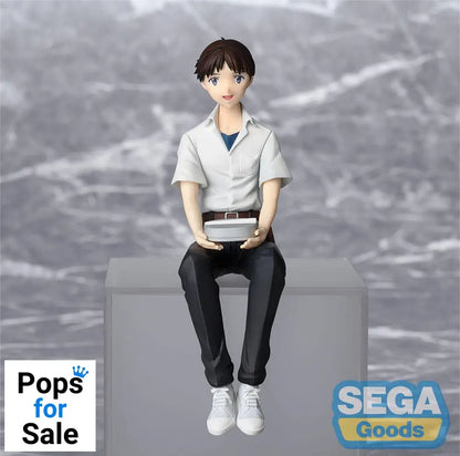 Rebuild of Evangelion PM Perching PVC Statue Shinji Ikari Evangelion New Theatrical Edition 14 cm