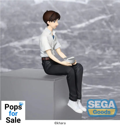 Rebuild of Evangelion PM Perching PVC Statue Shinji Ikari Evangelion New Theatrical Edition 14 cm
