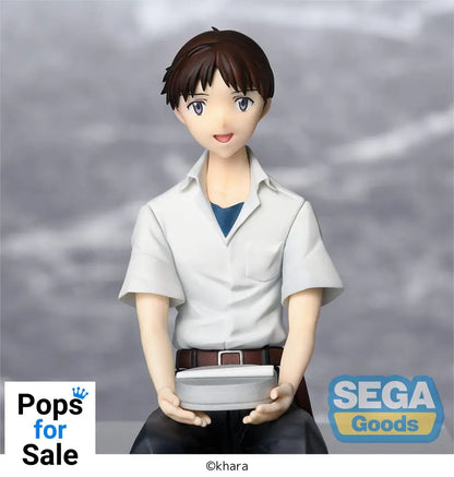 Rebuild of Evangelion PM Perching PVC Statue Shinji Ikari Evangelion New Theatrical Edition 14 cm