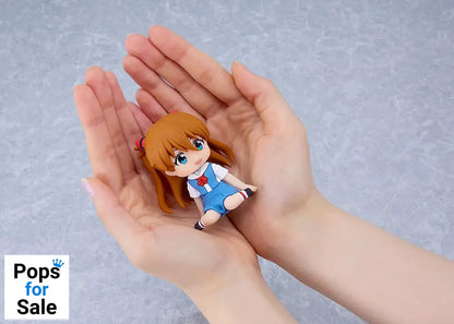 Rebuild of Evangelion Rubber Mascot Nendroid Plus Mini Figure Asuka Shikinami Langley 8 cm
